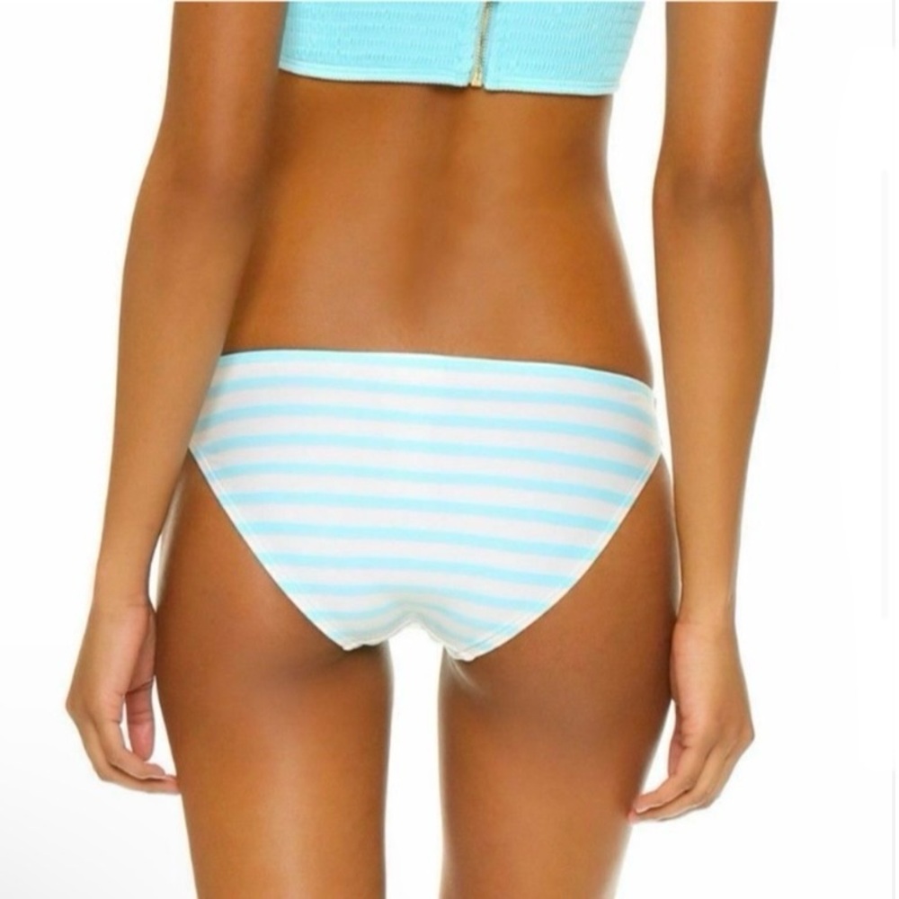 Kate Spade Blue and White Striped Bikini - Picture 9 of 11